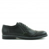 Men stylish, elegant, casual shoes 746 black
