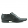 Men stylish, elegant shoes 798 black combined