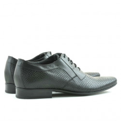 Men stylish, elegant shoes 798 black combined