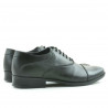 Men stylish, elegant, casual shoes 738 black