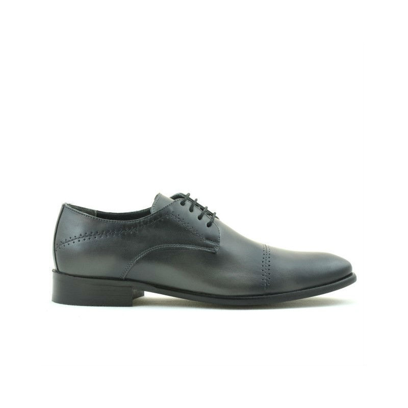 Men stylish, elegant shoes 822 a gray