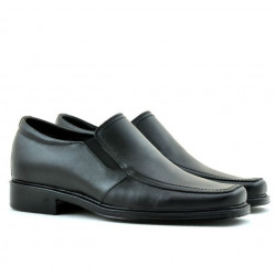 Men stylish, elegant shoes 789 black 