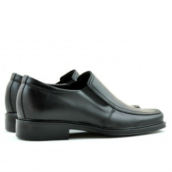 Men stylish, elegant shoes 789 black 