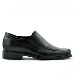 Men stylish, elegant shoes 789 black 