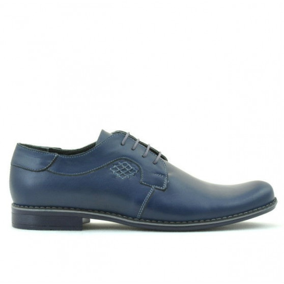 Men stylish, elegant, casual shoes 730 indigo