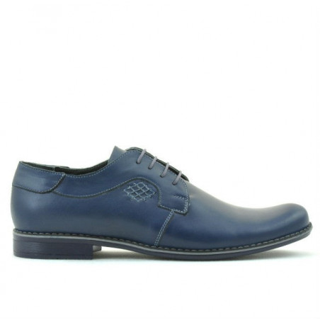 Men stylish, elegant, casual shoes 730 indigo