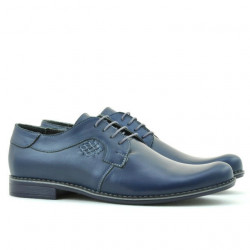 Men stylish, elegant, casual shoes 730 indigo