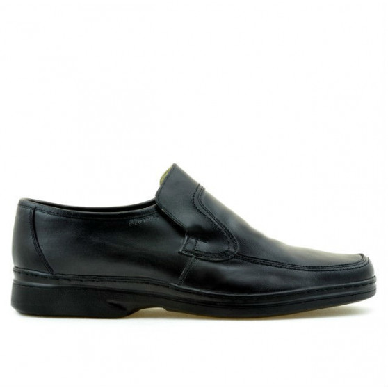 Men stylish, elegant shoes (large size) 969m black