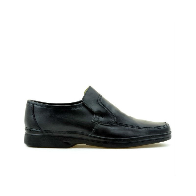 Men stylish, elegant shoes (large size) 969m black
