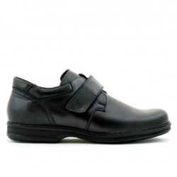 Men stylish, elegant, casual shoes 854sc black scai