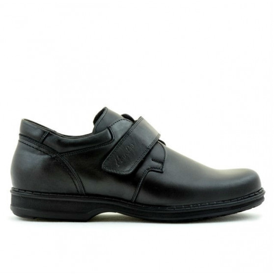 Men stylish, elegant, casual shoes 854sc black scai