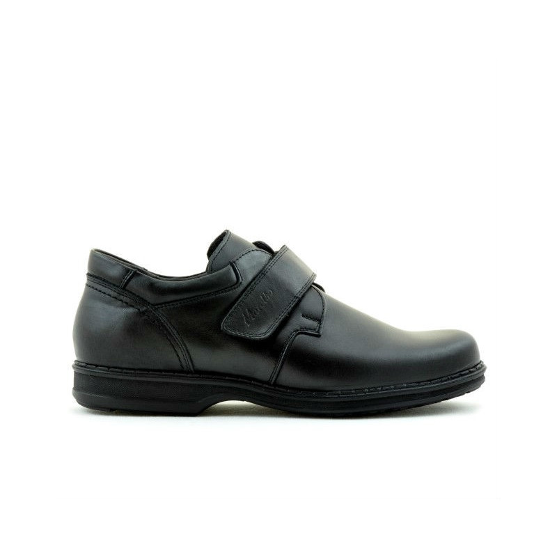 Men stylish, elegant, casual shoes 854sc black scai