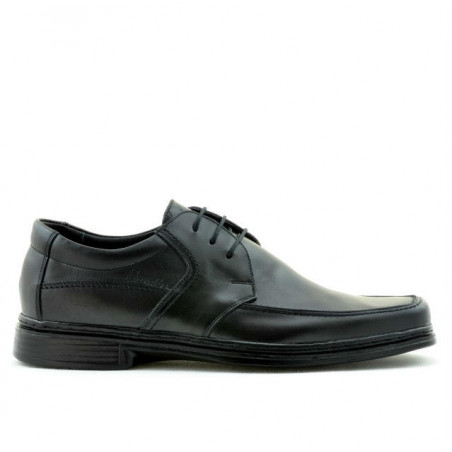 Men stylish, elegant shoes 936 black 