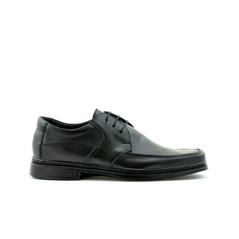 Men stylish, elegant shoes 936 black 
