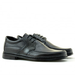 Men stylish, elegant shoes 936 black 