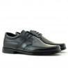 Men stylish, elegant shoes 936 black 