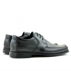 Men stylish, elegant shoes 936 black 