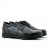 Men stylish, elegant, casual shoes 854 black