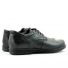 Men stylish, elegant, casual shoes 854 black