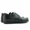 Men stylish, elegant, casual shoes 855 black