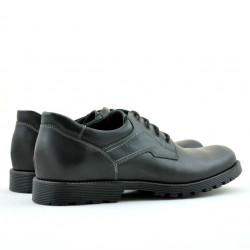 Men stylish, elegant, casual shoes 805 black
