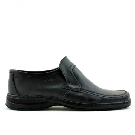 Men stylish, elegant shoes 969 black