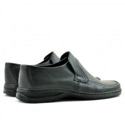 Men stylish, elegant shoes 969 black