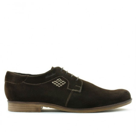 Men stylish, elegant, casual shoes (large size) 730m cafe velour