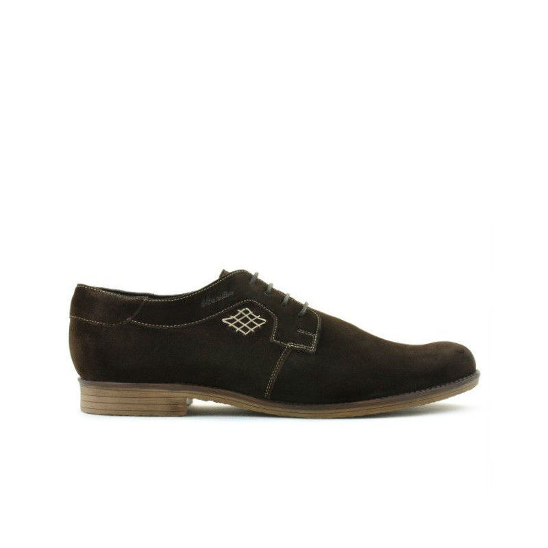 Men stylish, elegant, casual shoes (large size) 730m cafe velour