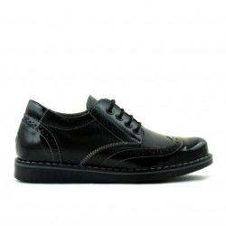 Children shoes 154 patent black combined