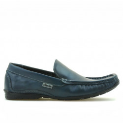 Men loafers, moccasins 813 indigo
