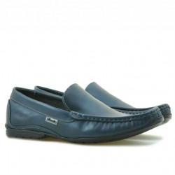 Men loafers, moccasins 813 indigo