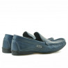 Men loafers, moccasins 813 indigo
