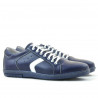 Men sport shoes 809 indigo+white