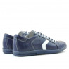 Men sport shoes 809 indigo+white