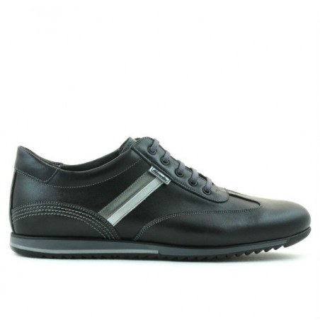 Men sport shoes 807 black+gray