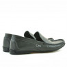 Men loafers, moccasins 813 gray