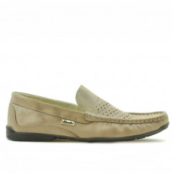Men loafers, moccasins 813 sand perforat