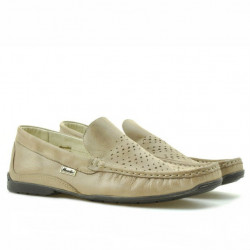 Men loafers, moccasins 813 sand perforat