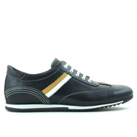 Men sport shoes 807 indigo+white