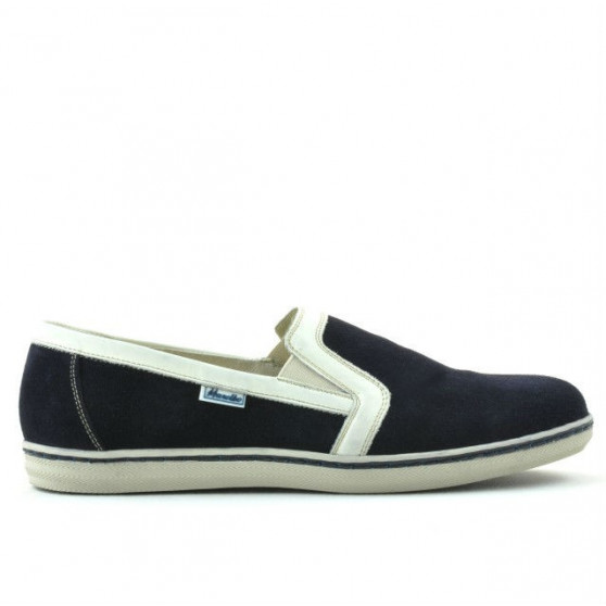 Men casual shoes 870 indigo velour