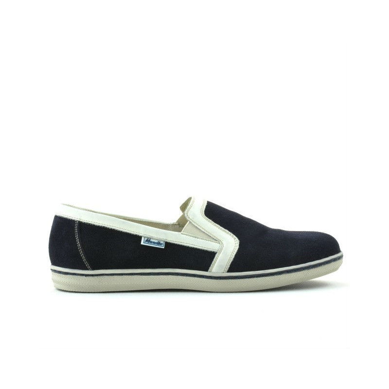 Men casual shoes 870 indigo velour