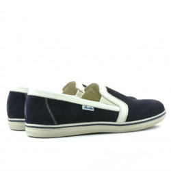 Men casual shoes 870 indigo velour