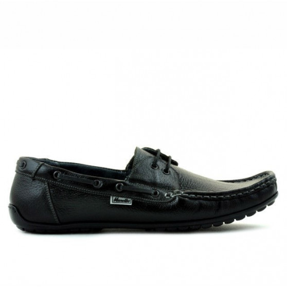 Men loafers, moccasins 778 black