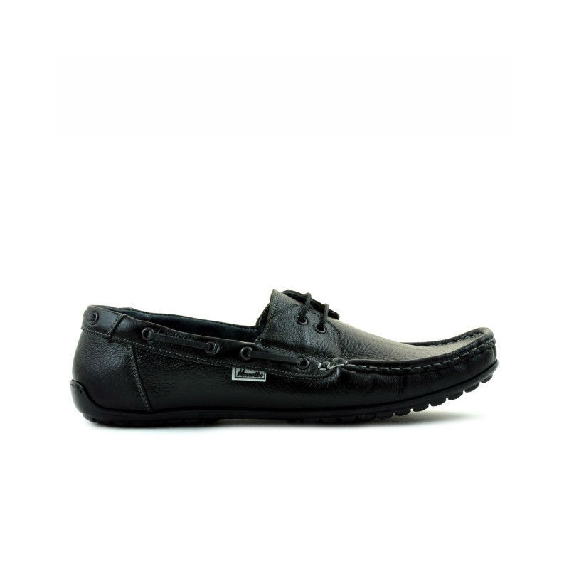 Men loafers, moccasins 778 black