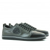 Men casual, sport shoes 766 black+gray 