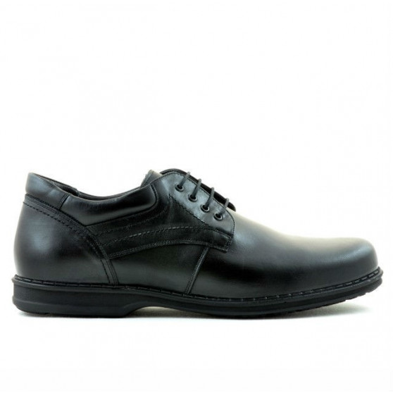 Men stylish, elegant, casual shoes (large size) 854m black