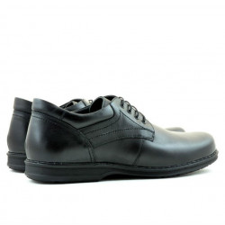 Men stylish, elegant, casual shoes (large size) 854m black