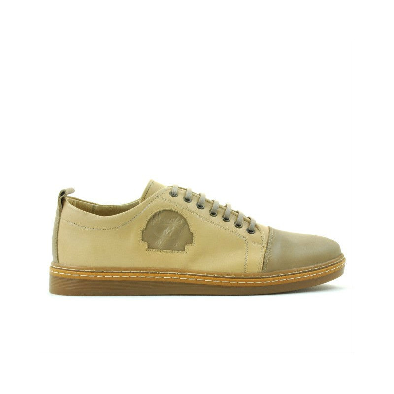 Men casual, sport shoes 766 sand combined