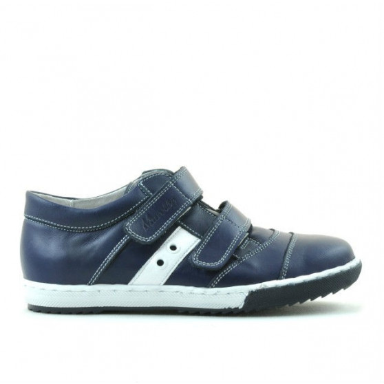 Children shoes 134 indigo+white